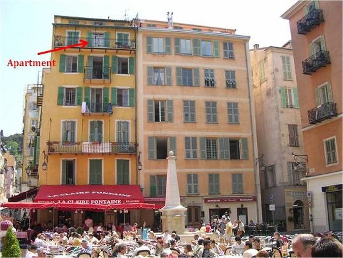 Ross 5- F2, Lumineux, Balcon, Loft, Clim, Vieux-nice Apartment *