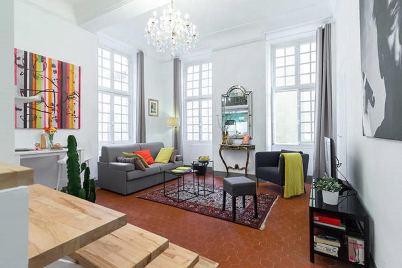 Le Colonna - Grand En Duplex, Refait A Neuf, Vieux-nice Old Town Appartement