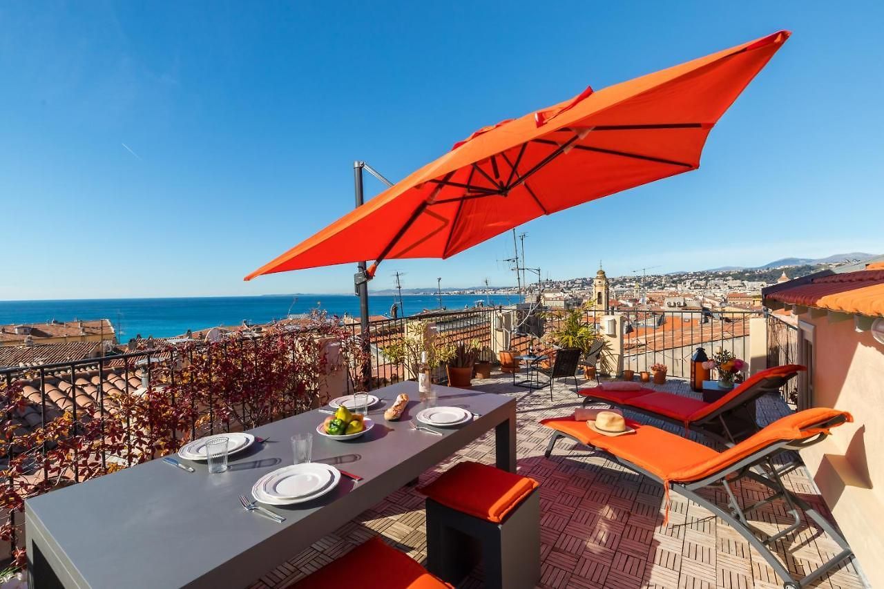 Le Chateau - The Beautiful Sight In Old Town, Private Terrace * Nice