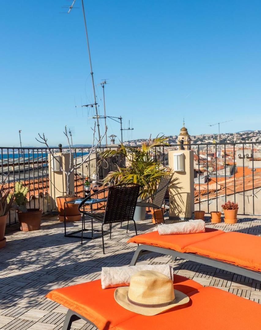 Apartment Le Chateau - The Beautiful Sight In Old Town, Private Terrace Nice