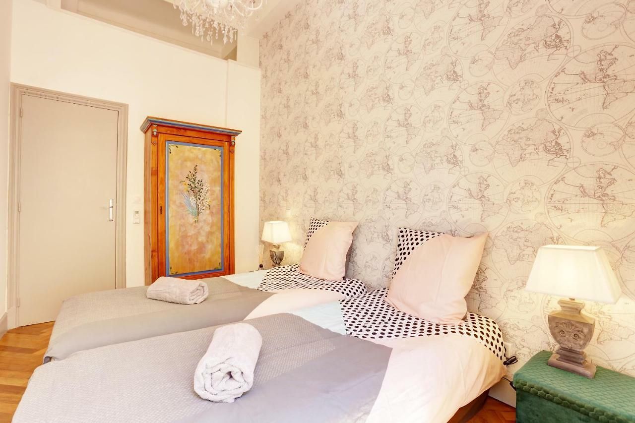 Le Philibert - Splendid, 6 Bedrooms, 12p, Renovated, Port, A/c Appartement Nice