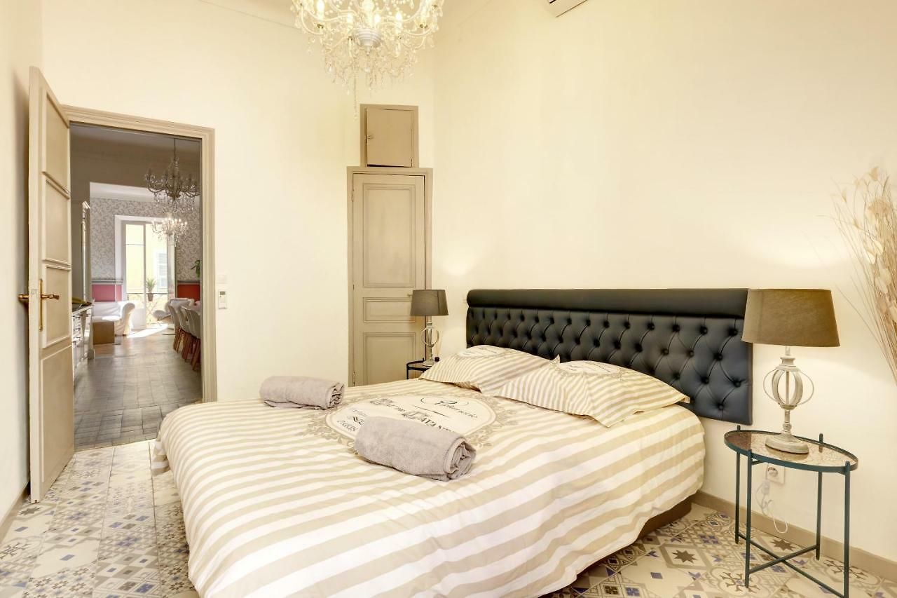 Le Philibert - Splendid, 6 Bedrooms, 12p, Renovated, Port, A/c Appartement Nice