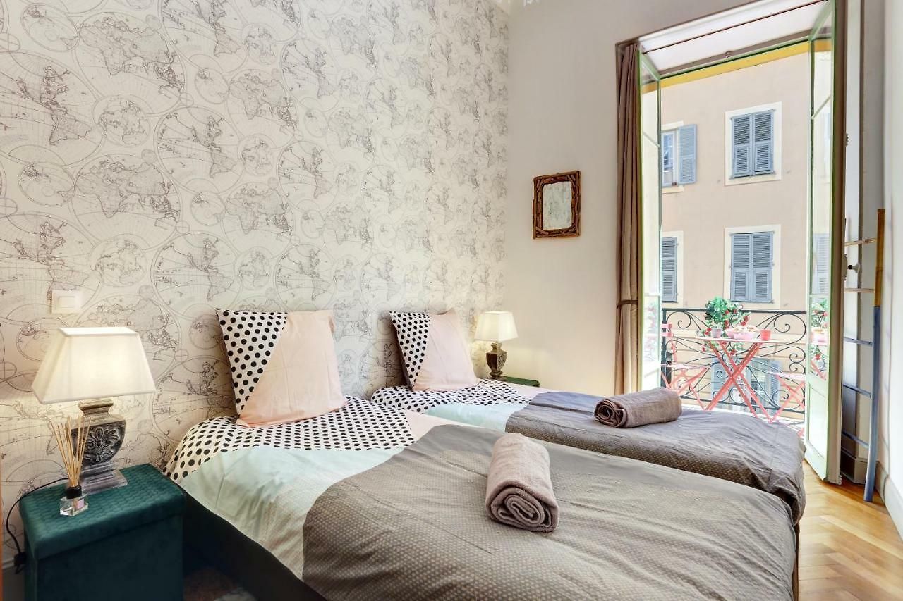 Le Philibert - Splendid, 6 Bedrooms, 12p, Renovated, Port, A/c Appartement Nice
