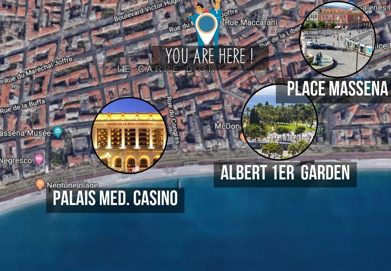Nestor&jeeves - Palais Marie Prestige - - Close Sea Apartment *