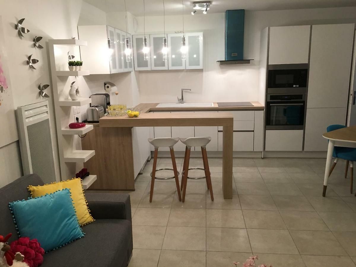 Appartement Riviera Terrasse - Parking Gratuit