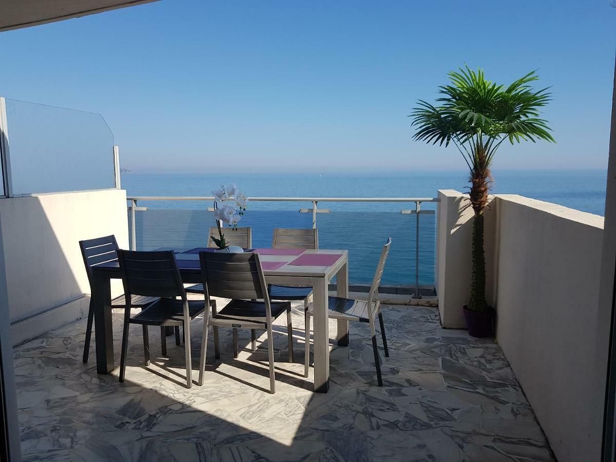 3 Pièces Promenade Des Dernier étage Vue Solarium Nice