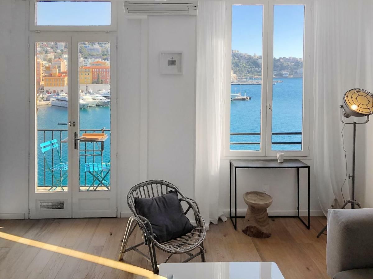 Waterfront Panoramic Sea View, Balcony, Ac Appartement