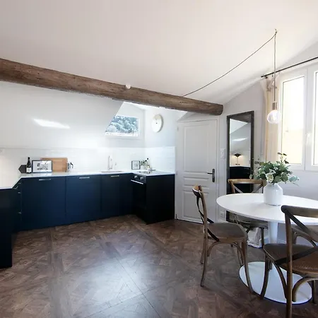 Appartement Cocoon Loft - Magnifique Loft Sous Toit, Refait A Neuf, Vues Splendides, Clim, Wifi Nice