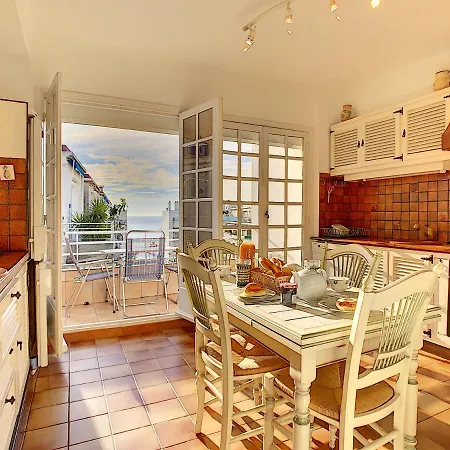 Nestor&jeeves - Terrace - - Very Close Sea - Floor Apartment Nice