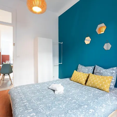 Apartment Cosy And Trendy 3 Bedrooms, Train By Nicesitter Nice