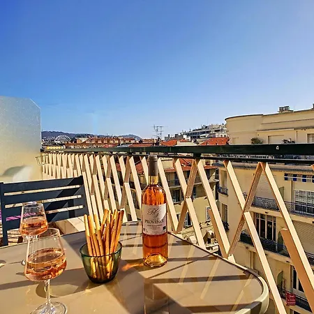 Appartement Nestor&jeeves - Gibraltar Terrasse - - By Sea - Pedestrian Zone Nice