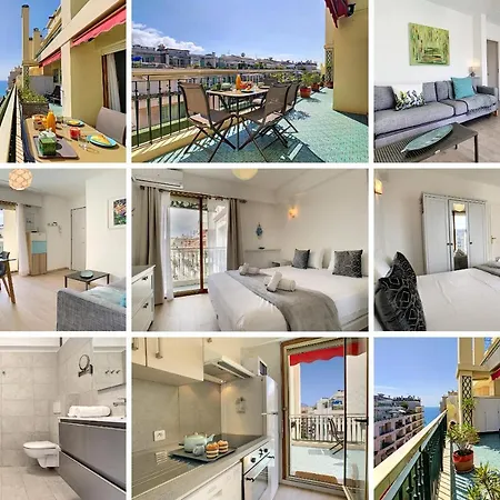 Nestor&jeeves - Sunrise Terrace - - Very Close Sea - Terrace 30m Nice