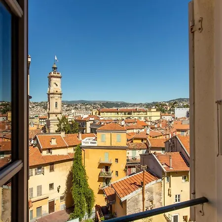 Appartement Providence - Elegant F3, Vue Incroyable, Balcon,ascenseur, Wifi Nice