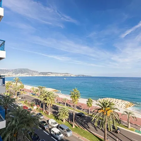 Apartment Sea View Large 2 Bdr Promenade Des *