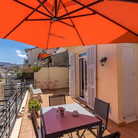 Open Sky Terrace Downtown Appartement Nice
