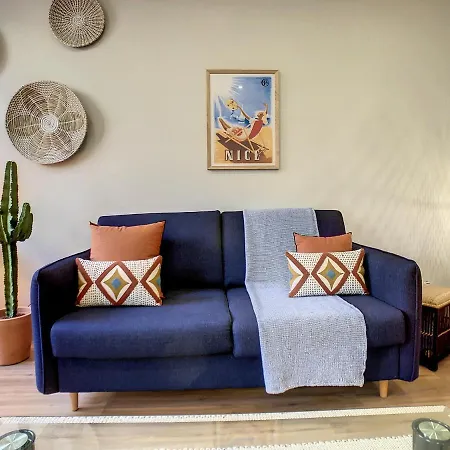 Apartment Nestor&jeeves - Cactus Riviera - Hyper Center - Very Close Sea And Place Massena *