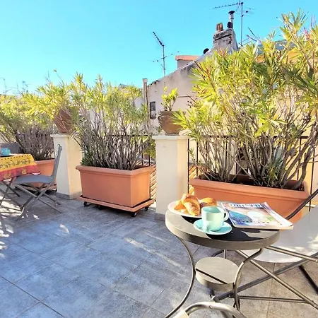 Ze Perfect Place - De Charme Nicois - 2 Chb & 2 Sdb - Ac - Terrasse - Vieux Apartment