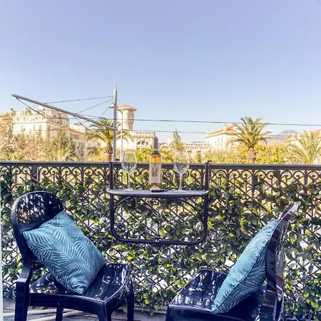 Le Jean Jaures - Refait A Neuf, Lumineux, Long Balcon, Jolie Vue, Wifi, Coeur Vieux-nice