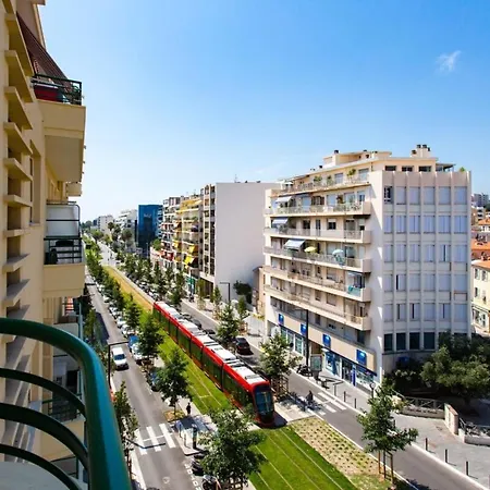 Appartement Sunny Private With Sea View Near The Beach *