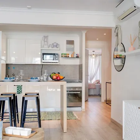 Appartement Friendly & Designed In The Golden Square Nice
