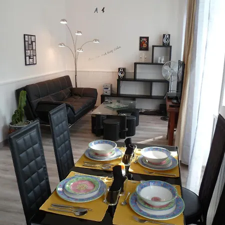 Appartement Joli 3 Pièces, 7 Pers, Très Lumineux, Centre *