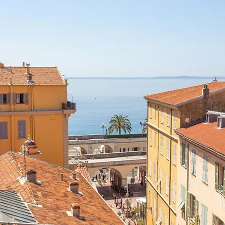 Appartement Le Gilly 6 - F3 Exceptionnel, Vue Mer, Moderne, Climatisation, Vieux-nice Nice