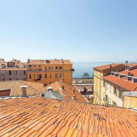 Appartement Le Gilly 6 - F3 Exceptionnel, Vue Mer, Moderne, Climatisation, Vieux-nice *