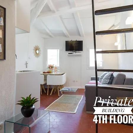 Appartement Private Building, 4 Apts, Unique At Nice- Old Town