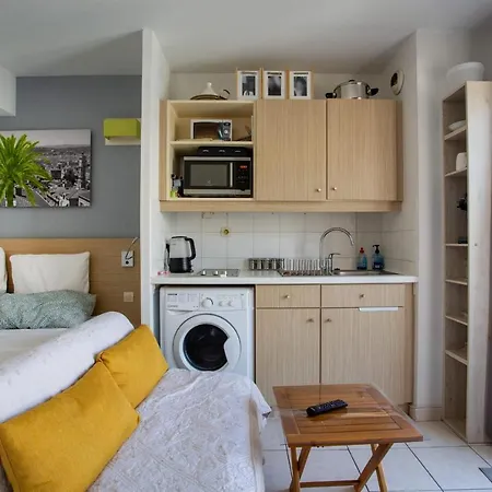 Apartment Air-Conditioned Studio With Swimming Pool Close To The Sea Nice