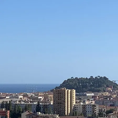 02 Vue Panoramique -wifi- Parking Prive -climatisation Nice