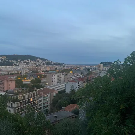 Apartment 02 Vue Panoramique -wifi- Parking Prive -climatisation Nice