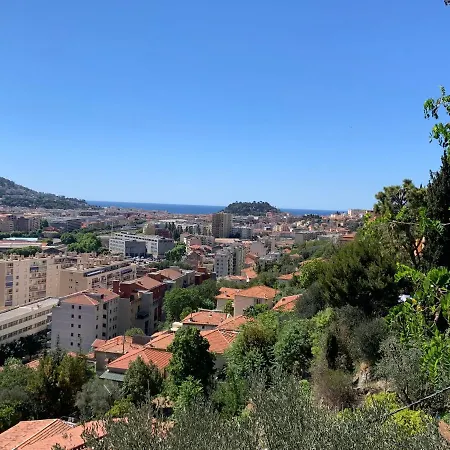 02 Vue Panoramique -wifi- Parking Prive -climatisation Nice