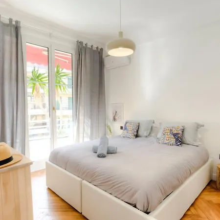 #29 Staywiz Us - Suite Gambetta Ac Sea View 2 Bedrooms 1Min Walk To Promenade & Sea Apartment Nice