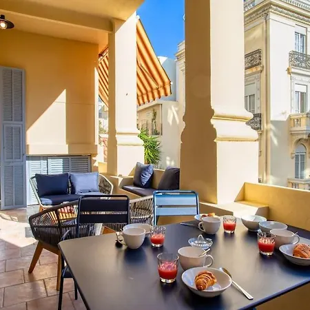Appartement #8 Staywizus - Promenade 1min 2rooms Parking Terrace Wifi Nice