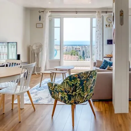 Apartment #15 2p Magnan Sea View 5 Min Terrace & Parking Nice