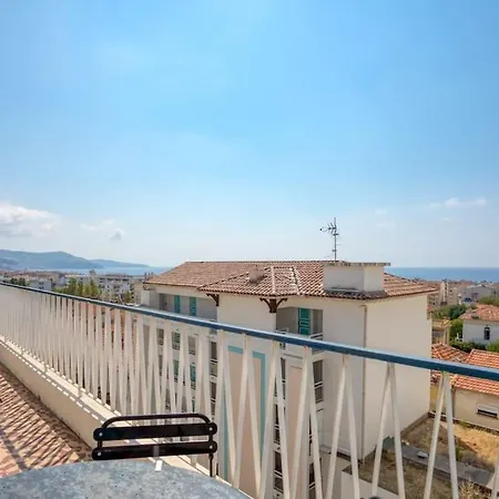 #15 2p Magnan Sea View 5 Min Terrace & Parking Apartment *