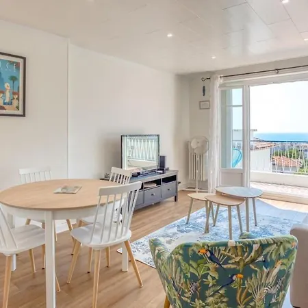 Apartment #15 2p Magnan Sea View 5 Min Terrace & Parking Nice
