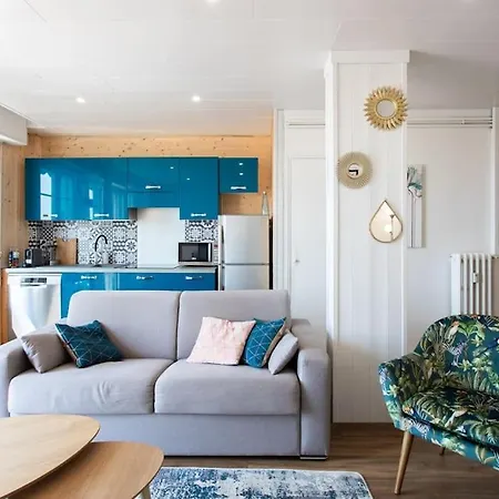 Apartment #15 2p Magnan Sea View 5 Min Terrace & Parking