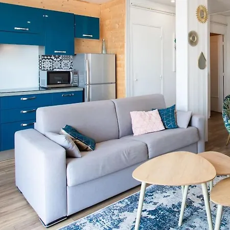 #15 2p Magnan Sea View 5 Min Terrace & Parking Apartment Nice