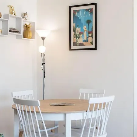 #15 2p Magnan Sea View 5 Min Terrace & Parking Nice