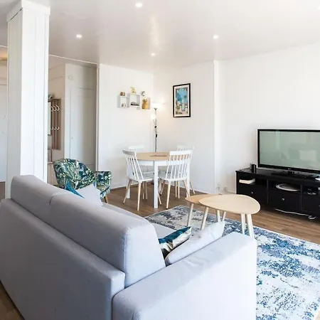 #15 2p Magnan Sea View 5 Min Terrace & Parking Apartment Nice