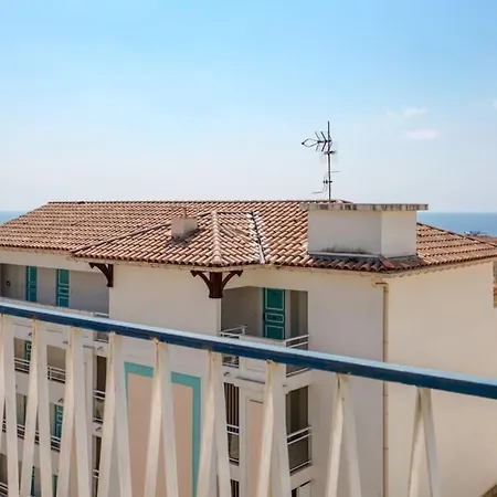 #15 2p Magnan Sea View 5 Min Terrace & Parking Nice
