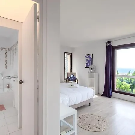 #21 180° Sea View Pool Parking 9pax Bbq Wifi Ac Villa Nice