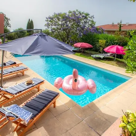 #21 180° Sea View Pool Parking 9pax Bbq Wifi Ac Nice
