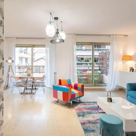 Apartment #33 Smolett 2min Walk To Tram 10min Sea & Nice