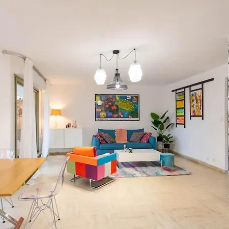 Apartment #33 Smolett 2min Walk To Tram 10min Sea & Nice