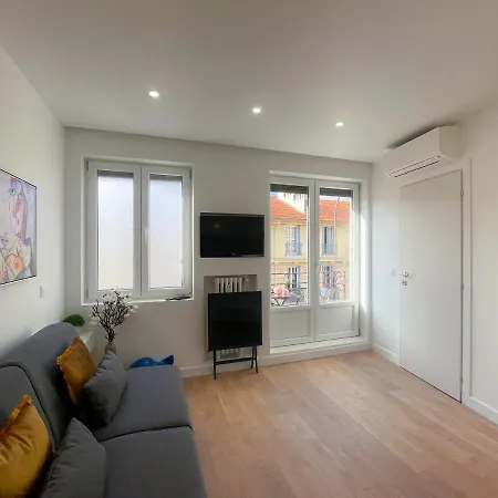 -marceau- Climatise, Central Apartment Nice