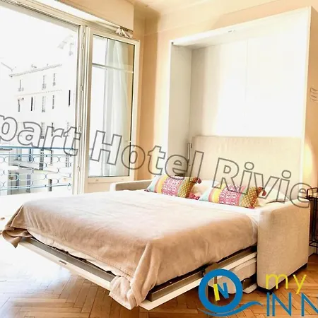 Appartement Riviera - Hyper Centre - Supérieur Ac Avec Balcon Et Aperçu - Balcon Massenet 1