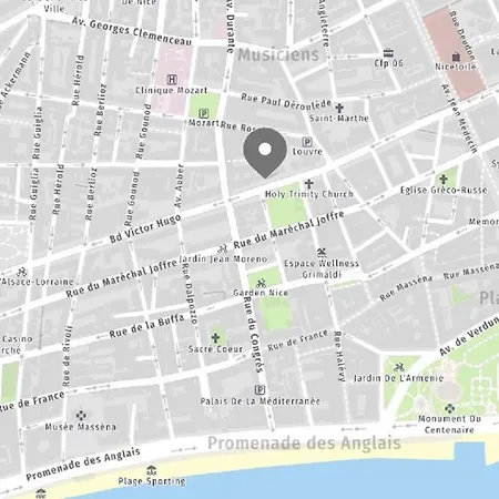 Riviera - Cote D'azur - Grimaldi Ac - Promenade Des Anglais Apartment 3*
