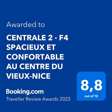 Apartment 2 - F4 Spacieux Et Confortable Au Centre Du Vieux-nice Nice